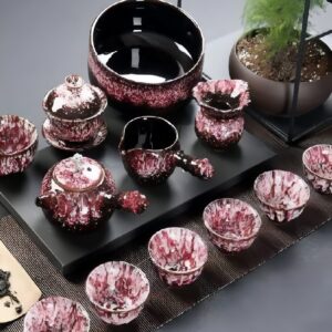 High-Grade Porcelain Kung Fu Tea Set